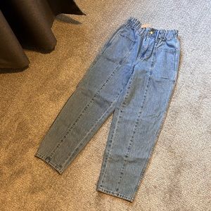 Madewell Paperbag Mom Jean - Size XS NWT